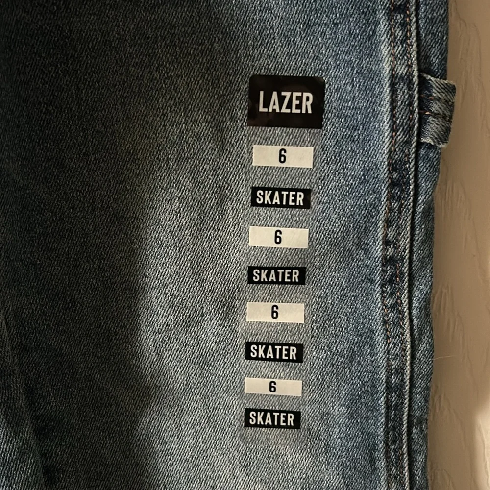Lazer Skater Boys Kids Carpenter Jeans Size 6 Back to School‎ Fall Denim NWT